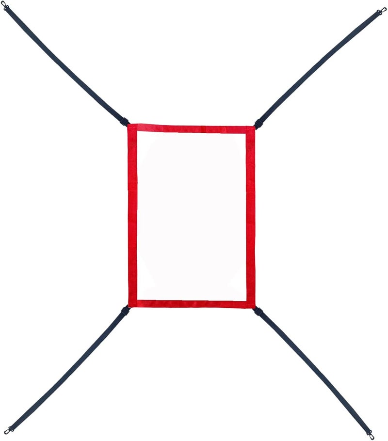 CORECISE Strike Zone Target for Baseball Softball net, Throwing Pitching Hitting Batting Catching Practice Target, Pitcher Accuracy Training Aids - Image 1